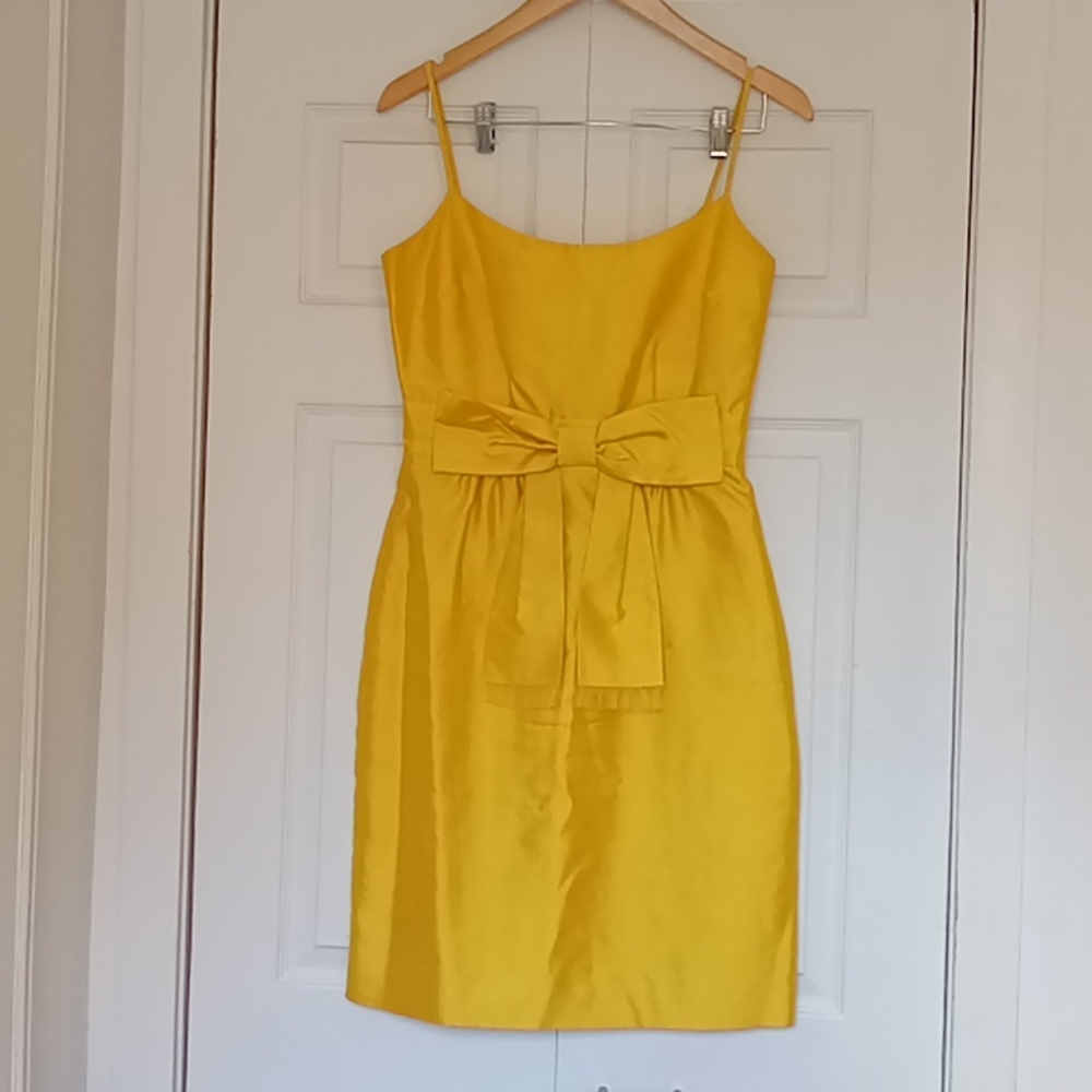 Kate Spade Yellow Cocktail Dress